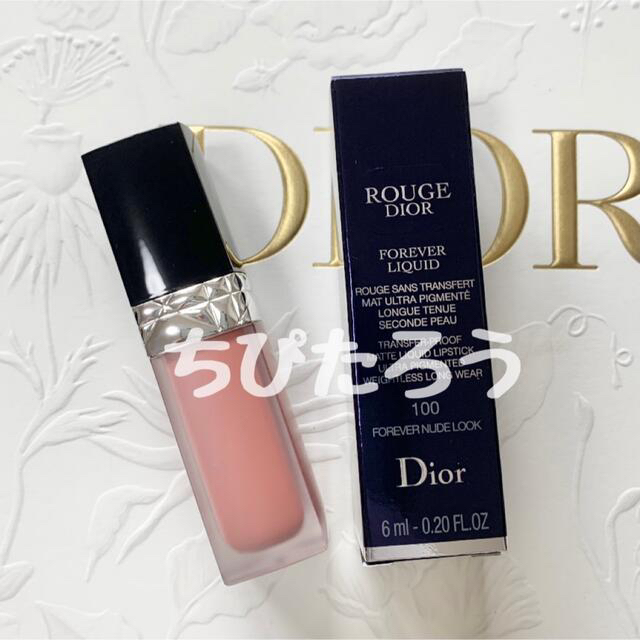 箱あり DIOR ルージュ ディオール フォーエヴァー リキッド 100