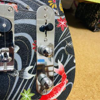 【美品＆一点物】Custom TeleCaster テレキャスター 錦鯉　和柄