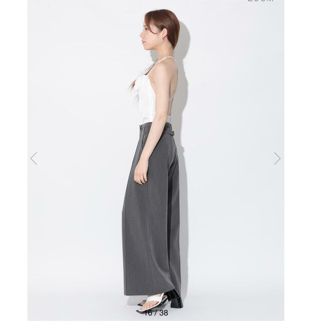 絢さん着☆melt the lady lower back belt pants - カジュアルパンツ