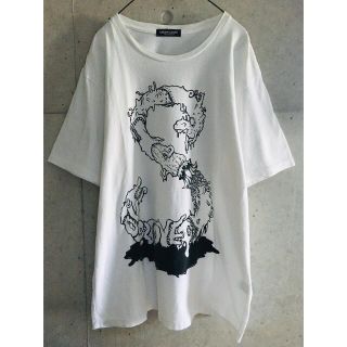 アンダーカバー(UNDERCOVER)の【2枚セット】アンダーカバー グラフィック ロゴ オーバー Tシャツ(Tシャツ/カットソー(半袖/袖なし))