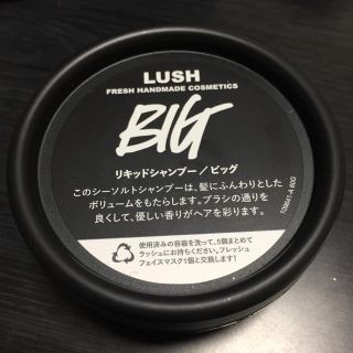 ラッシュ(LUSH)の【新品・未使用】LUSH ビッグ 60gとえんばルンバ(シャンプー)