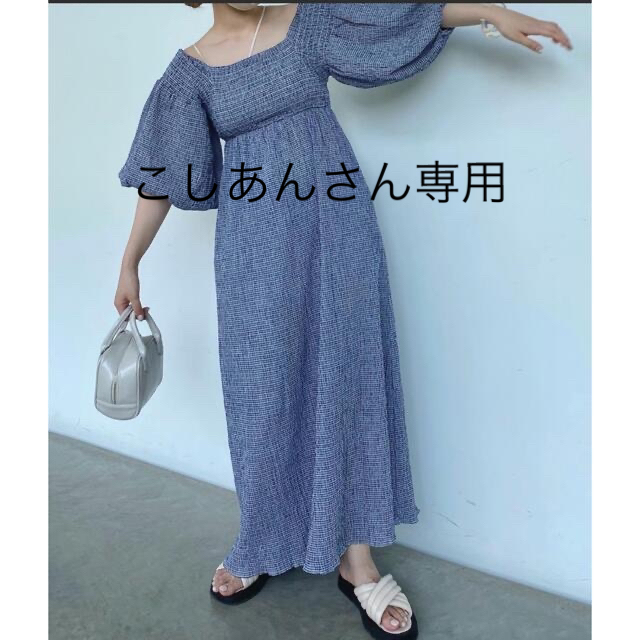 Kastaneシャーリングシリーズ　ワンピ・ブラウスセット