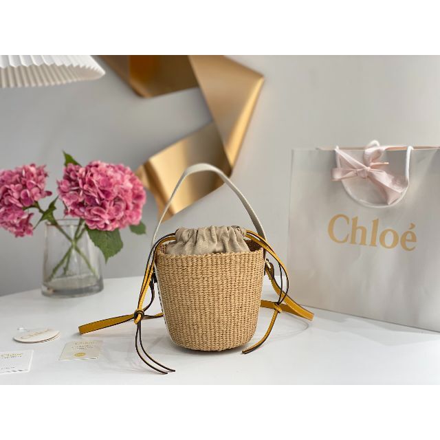 正規品新品Chloe Kids☆ロゴハンドル かごバッグ 純正大特価 www