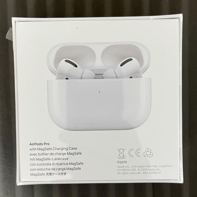 新品未開封Apple AirPods Pro MLWK3J/A - ヘッドフォン/イヤフォン