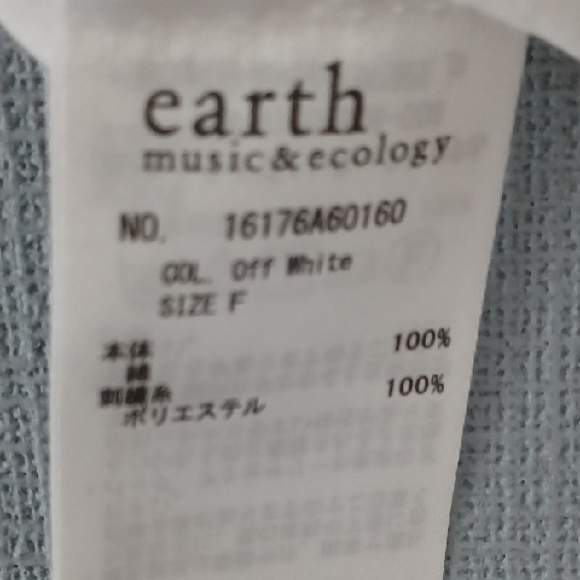 earth music & ecology(アースミュージックアンドエコロジー)のearth ブラウス レディースのトップス(シャツ/ブラウス(半袖/袖なし))の商品写真