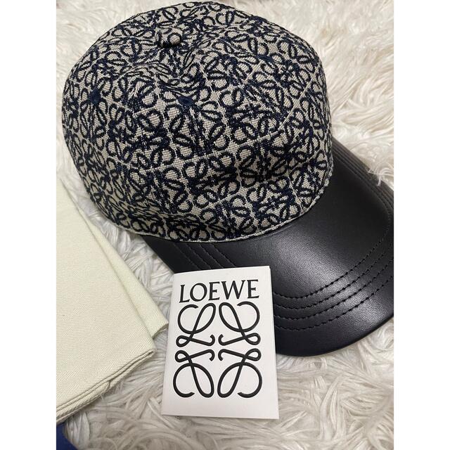 LOEWE(ロエベ)のロエベ　アナグラム　キャップ　ジャガード メンズの帽子(キャップ)の商品写真