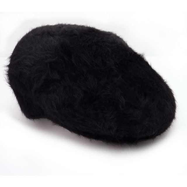 KANGOL(カンゴール)のカンゴール 504 ファーゴラ キャップ ブラック L メンズの帽子(ハンチング/ベレー帽)の商品写真