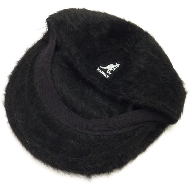 KANGOL(カンゴール)のカンゴール 504 ファーゴラ キャップ ブラック L メンズの帽子(ハンチング/ベレー帽)の商品写真