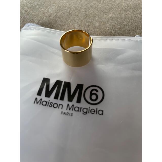 22SS新品2 メゾンマルジェラ MM6 4連リング 指輪 レディース ゴールド