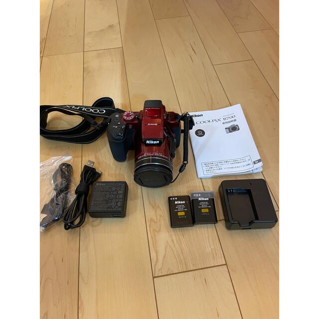 Nikon ニコン Coolpix クールピクス B700  レッド