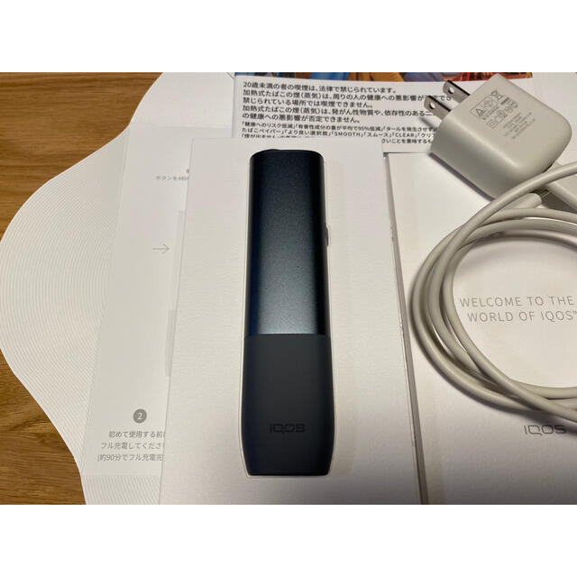 IQOS(アイコス)の【kiyoooooo様専用】iQOS イルマワン　ぺブルグレー　アイコス　 メンズのファッション小物(タバコグッズ)の商品写真