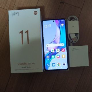 アンドロイド(ANDROID)のXiaomi 11T Pro 256GB（日本国内版） トリュフブラック(スマートフォン本体)