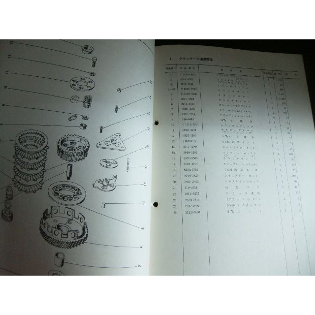 カワサキ　「120-C2SS」　パーツリスト　②バイク