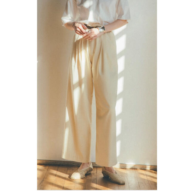 ◇新品未使用　clane BASIC TUCK PANTS 1