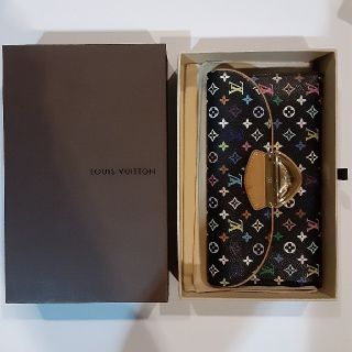 ルイヴィトン(LOUIS VUITTON)のルイヴィトン❤️長財布❤️マルチカラー黒Ml 1018正規品‼️(財布)