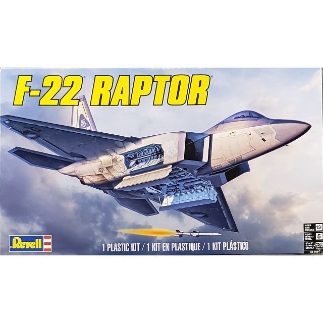 F-22 ラプター 1/72 アメリカレベルRMX5984