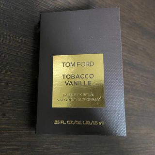 トムフォード(TOM FORD)のトムフォード　タバコ・バニラ　オード　パルファム　スプレィ（試供品）(ユニセックス)