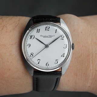 インターナショナルウォッチカンパニー(IWC)の(511) 稼働美品 IWC 手巻き 全数字文字盤 ★ 1967年製 日差３秒(腕時計(アナログ))