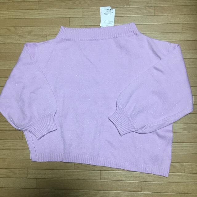 CECIL McBEE(セシルマクビー)の新品　セシルマクビー　ピンクのラメ入りニット　F レディースのトップス(ニット/セーター)の商品写真