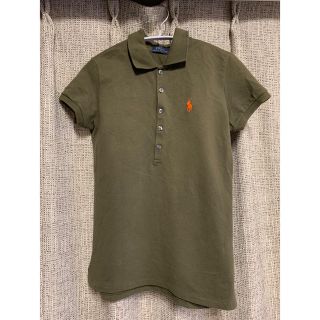 ポロラルフローレン(POLO RALPH LAUREN)の●USED●ラルフローレン　ポロシャツ　XS  カーキ(ポロシャツ)