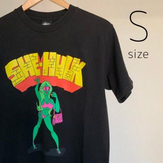 ステューシー(STUSSY)のステューシー マーベル MARVEL コラボ Tシャツ S メンズ レディース(Tシャツ/カットソー(半袖/袖なし))