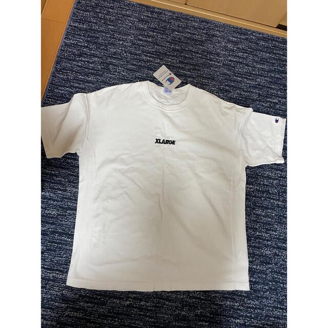XLARGE(エクストララージ)のXLARGE × Champion REVERSE WEAVE tシャツ メンズのトップス(Tシャツ/カットソー(半袖/袖なし))の商品写真