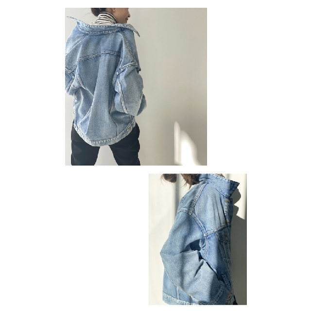 L'Appartement DEUXIEME CLASSE(アパルトモンドゥーズィエムクラス)のアパルトモン Boys denim Jacket レディースのジャケット/アウター(Gジャン/デニムジャケット)の商品写真