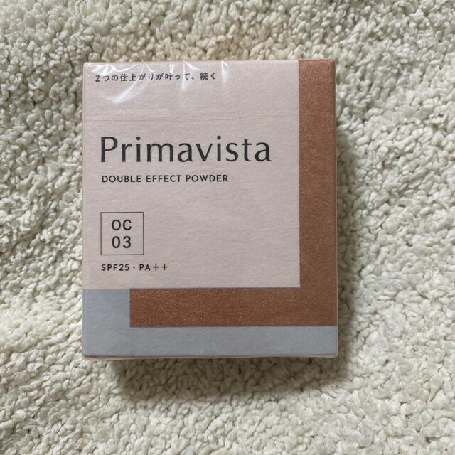 Primavista(プリマヴィスタ)のプリマヴィスタ ダブルエフェクト パウダー オークル03(9.0g) コスメ/美容のベースメイク/化粧品(ファンデーション)の商品写真