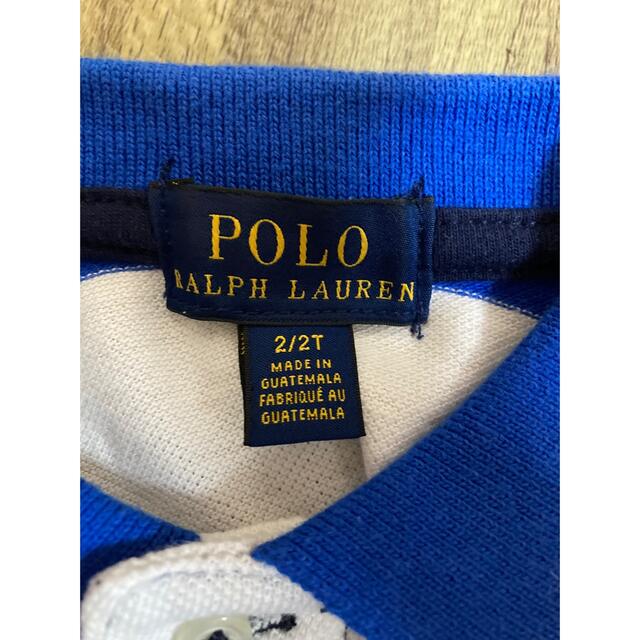 POLO RALPH LAUREN(ポロラルフローレン)のRIN13 様専用　ラルフローレン　半袖ポロシャツ キッズ/ベビー/マタニティのキッズ服男の子用(90cm~)(Tシャツ/カットソー)の商品写真