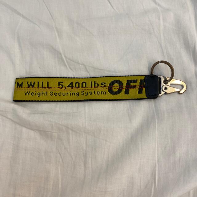 OFF-WHITE(オフホワイト)のオフホワイト　キーホルダー メンズのファッション小物(キーホルダー)の商品写真