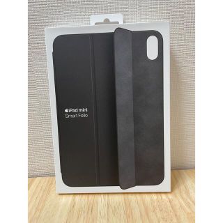 アップル(Apple)の美品　Smart Folio スマートフォリオ iPad mini 6　黒(iPadケース)