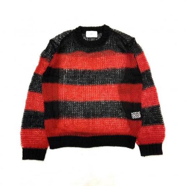 SUGARHILL 21AW MOHAIR LOOSE STRIPE KNIT 1