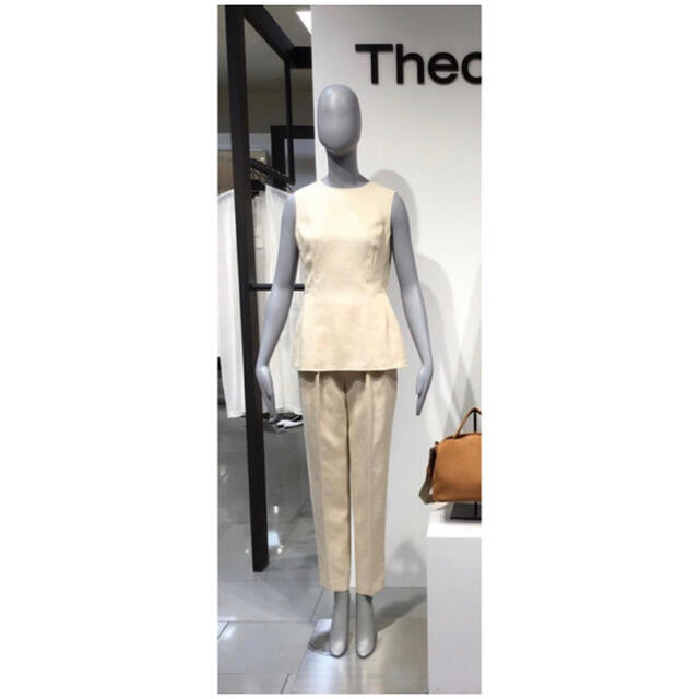 Theory 19ss リネンブラウス&パンツセットアップ