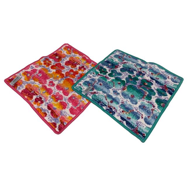 茄子紺 《未使用》FEILER タオルハンカチ 2枚セット 通販 新品 未使用 LONGCHAMPタオルハンカチ2枚セット