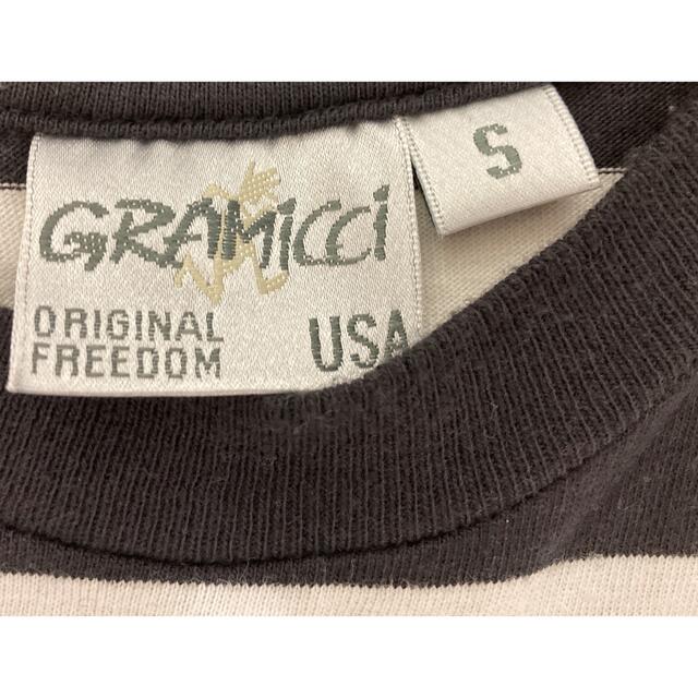 GRAMICCI(グラミチ)のGramicci(グラミチ) ボーダーTシャツ　S（日本Mサイズ） メンズのトップス(Tシャツ/カットソー(半袖/袖なし))の商品写真