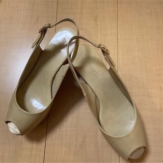 ジミーチュウ(JIMMY CHOO)のジミーチュウ　JIMMY CHOO PRAISE/Nude 36 ベージュ(サンダル)