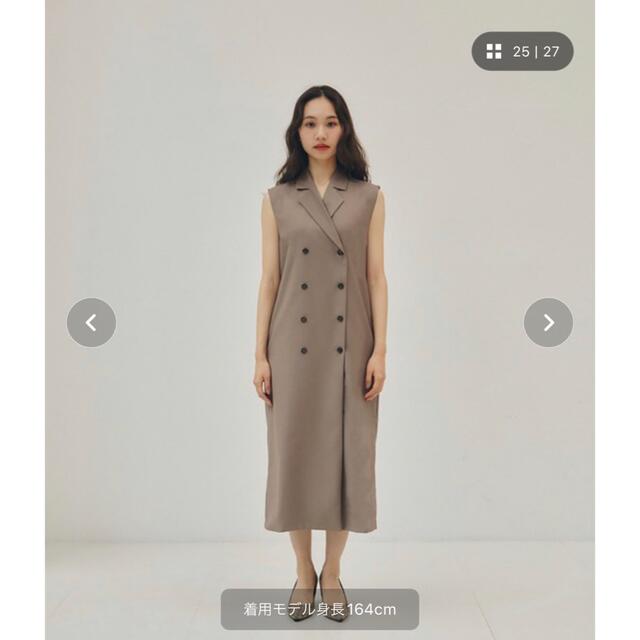 RANDEBOO(ランデブー)のrandeboo gilet long dress レディースのトップス(ベスト/ジレ)の商品写真