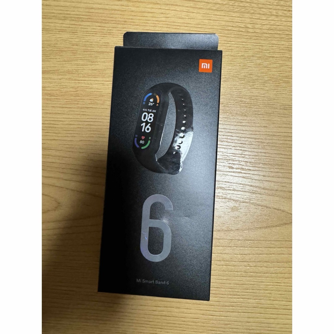 Mi Smart Band 6 Black/Mi スマートバンド 6 スマホ/家電/カメラのスマホアクセサリー(その他)の商品写真