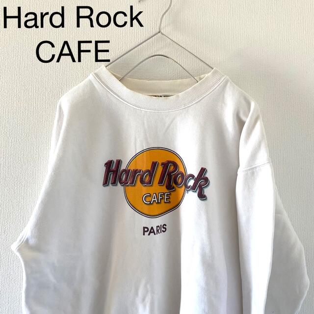 【がわかりや】 ハードロックカフェ hard rock cafe トレーナー スウェット 90sの通販 by イヴのUSA古着｜ラクマ ンなどに