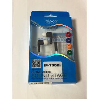 IPIPOO ip-t500i 3.5 MMインナーイヤーイヤホンW /マイク(ヘッドフォン/イヤフォン)
