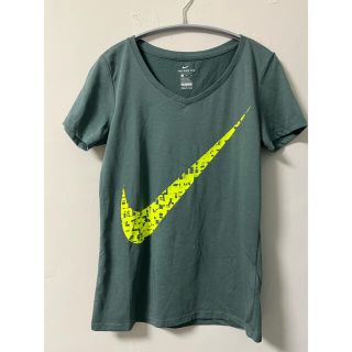 ナイキ(NIKE)のNIKE (ナイキ)  Tシャツ　緑　dry-fit(Tシャツ(半袖/袖なし))