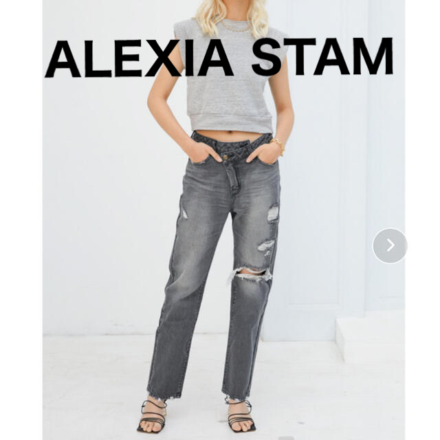 ALEXIA STAM(アリシアスタン)のALEXIA STAM デニム レディースのパンツ(デニム/ジーンズ)の商品写真