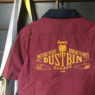 Subciety - 【美品】subciety DUSTBIN GARAGEオープンカラーワークシャツ