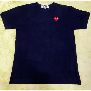 コムデギャルソン(COMME des GARCONS)のPLAY COMME des GARCONS  ハート ロゴ(Tシャツ/カットソー(半袖/袖なし))