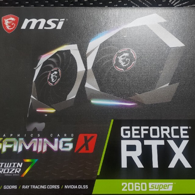 MSIMSI GeForce RTX 2060 SUPER GAMING X