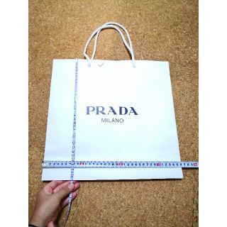 プラダ(PRADA)の#大サイズ #PRADA #紙袋 #ショップ袋 #ショッパー #プラダ(ショップ袋)