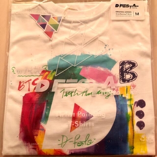 ボウダンショウネンダン(防弾少年団(BTS))のDFESTA TOKYO オリジナルアーティストペインティング Tシャツ(Tシャツ/カットソー(半袖/袖なし))