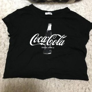 ジェイダ(GYDA)のGYDA★コカコーラ　コラボショートTシャツ　美品(Tシャツ(半袖/袖なし))