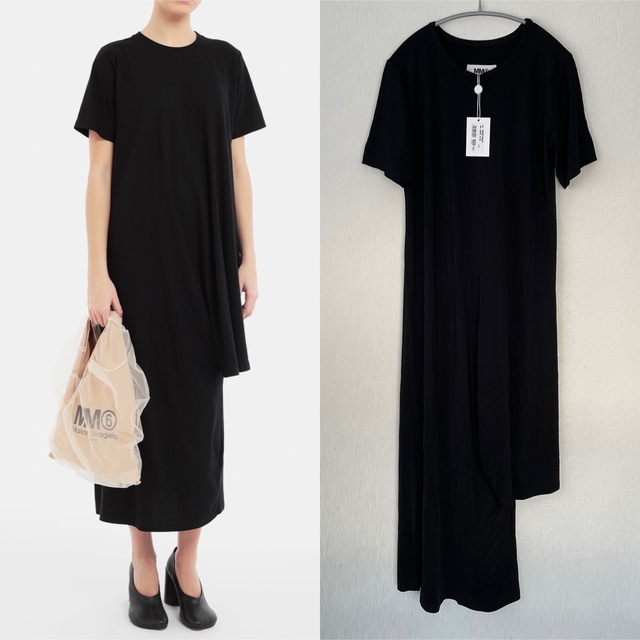 新品】MM6 MaisonMargiela 2way ロングワンピース S 【格安sale