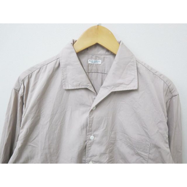 PHIGVEL 22SS FRENCH OPEN COLLAR LS SH 美品 | bombaytools.com